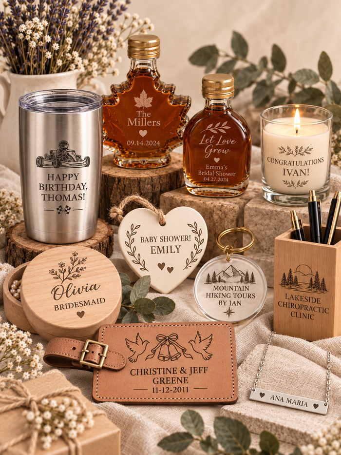 GIFTS, FAVORS & EVENT/BRAND KEEPSAKES