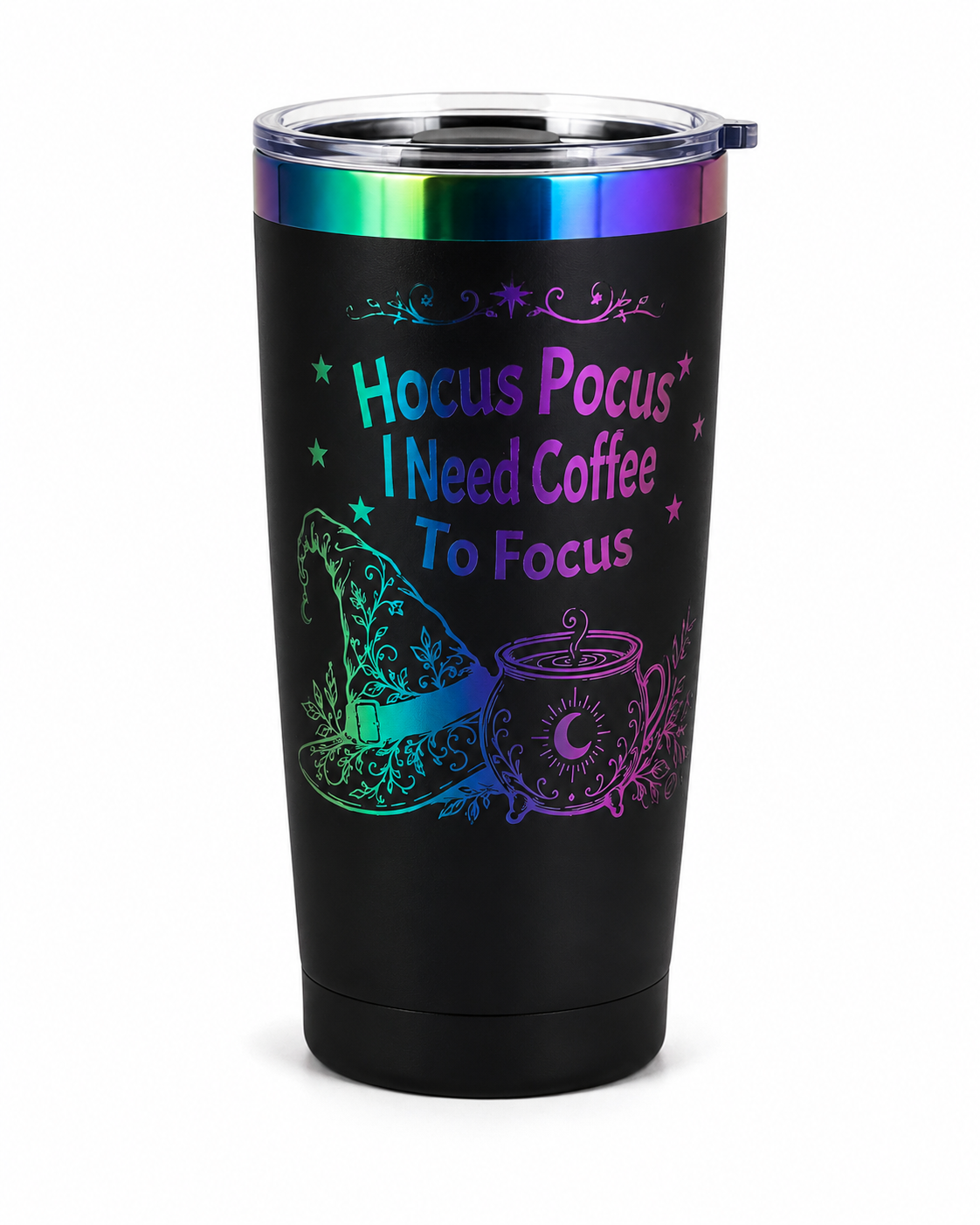 Hocus Pocus, I Need Coffee to Focus Tumbler