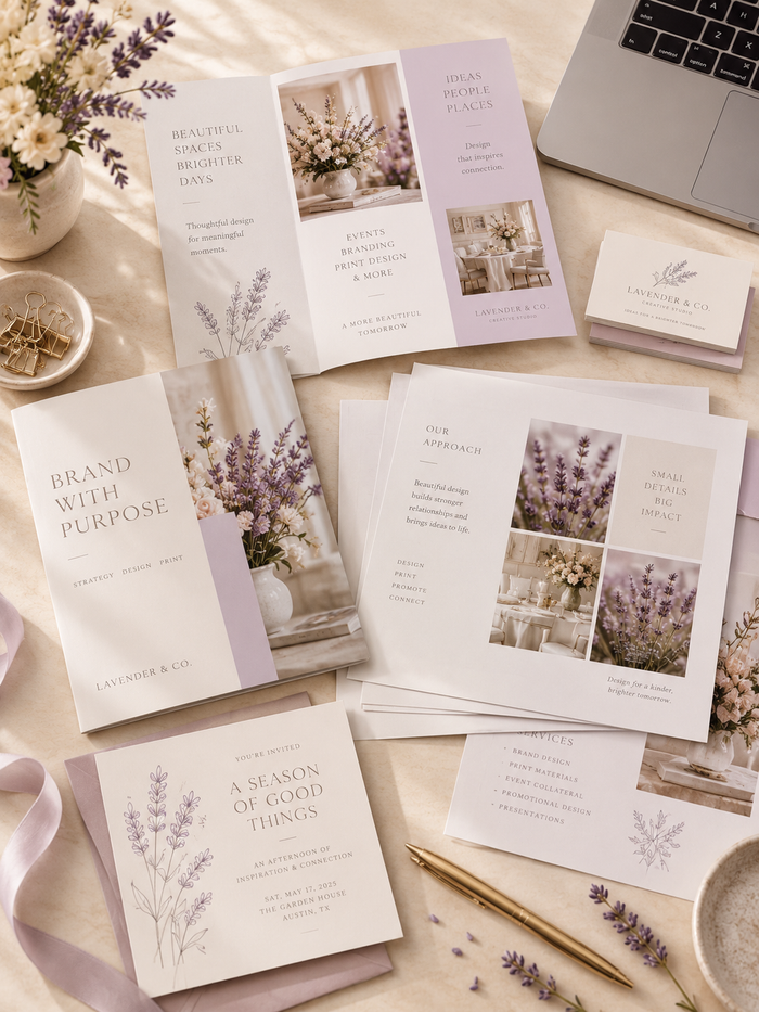 Print, Presentation & Promotional Design